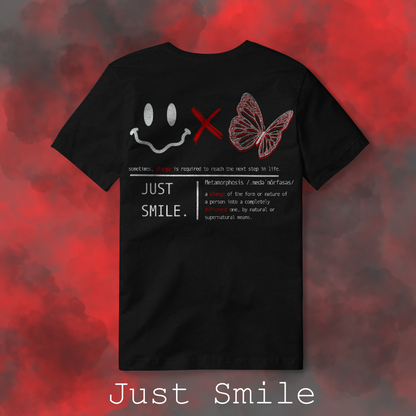 Just Smile Tee - Metamorphosis [OVERSIZED]